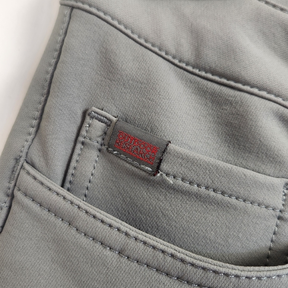 Outdoor Research Womens Rambler Trail Hiking Pants Gray Straight Leg Stretch 6 - Picture 8 of 10